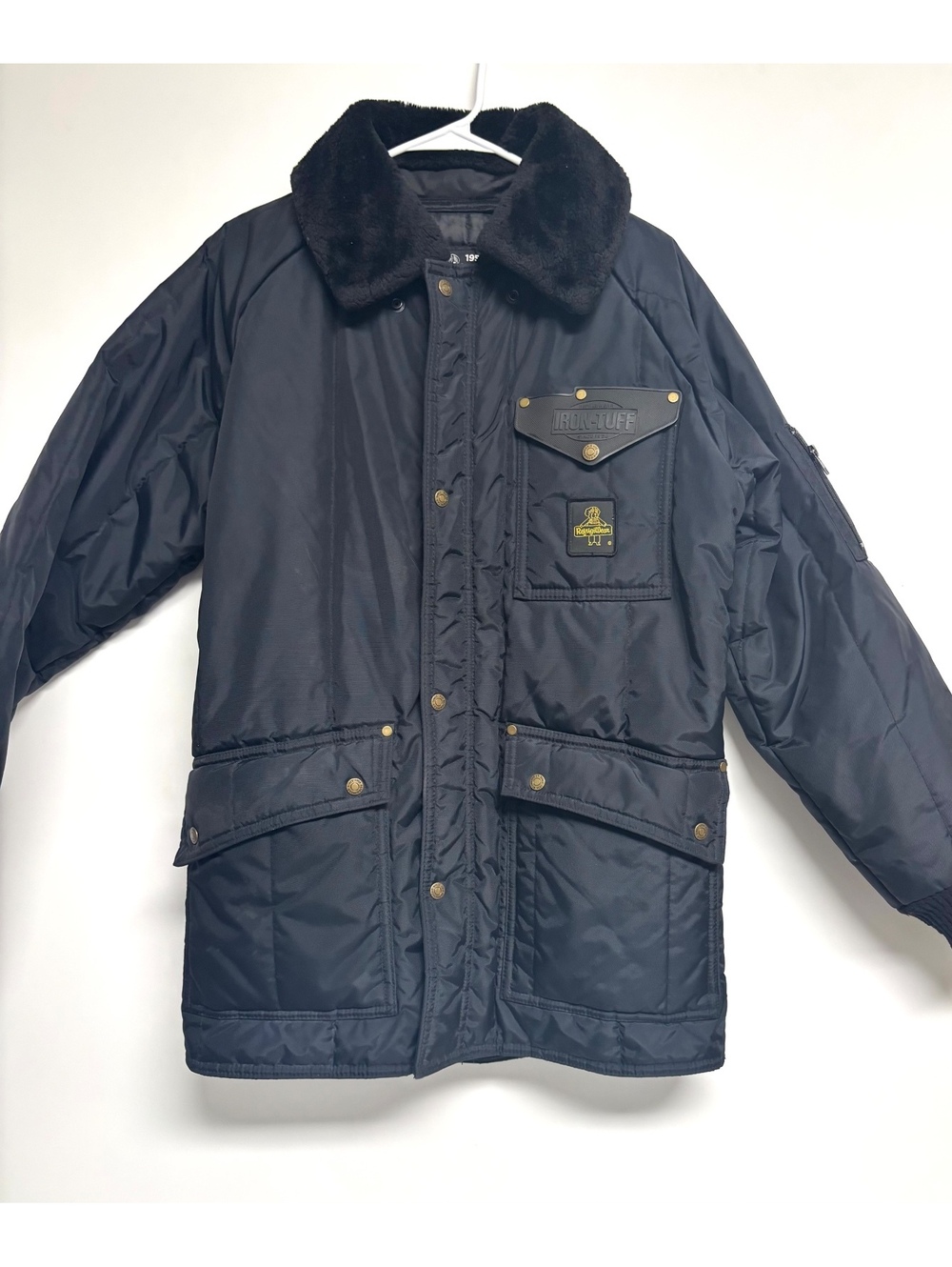 RefrigiWear Iron-Tuff Siberian 0358R Insulated Parka Men’s M Navy